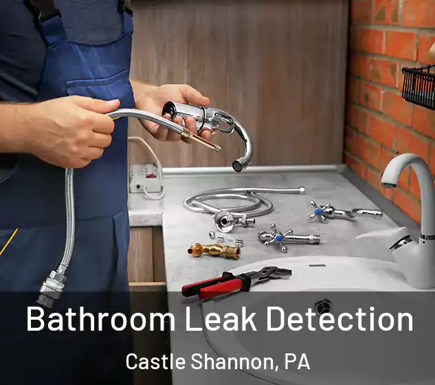  Bathroom Leak Detection Castle Shannon, PA