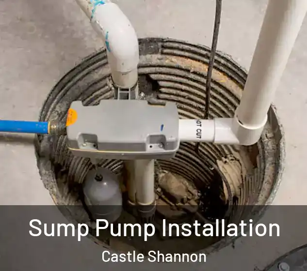  Sump Pump Installation Castle Shannon