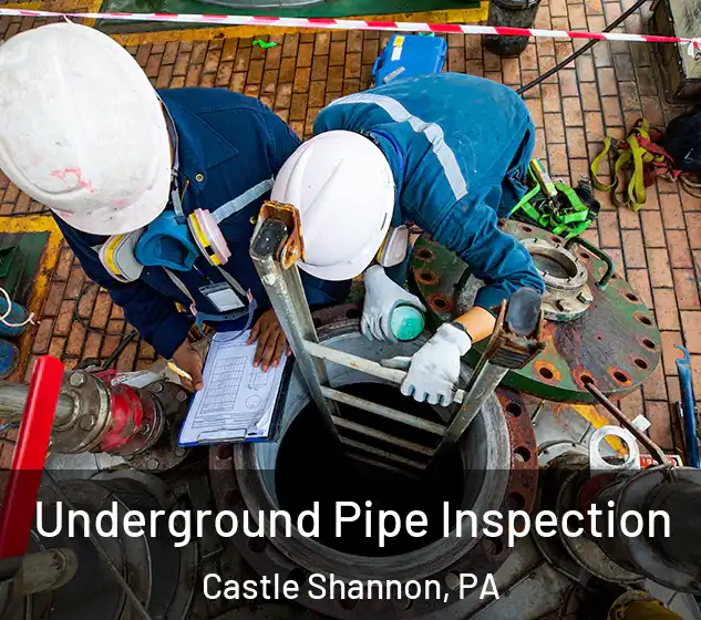  Underground Pipe Inspection Castle Shannon, PA