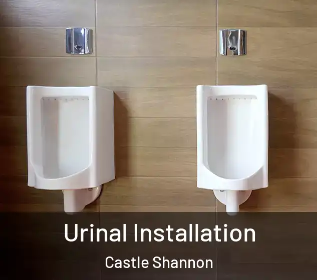  Urinal Installation Castle Shannon