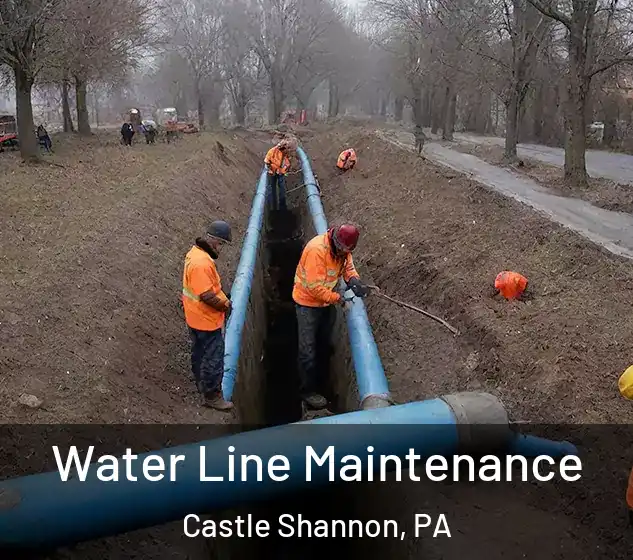  Water Line Maintenance Castle Shannon, PA